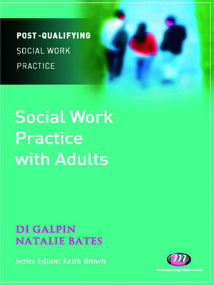 cover image of Social Work Practice with Adults